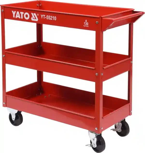 Carucior Pentru Atelier, 3 Tavi YATO Livrare gratuită