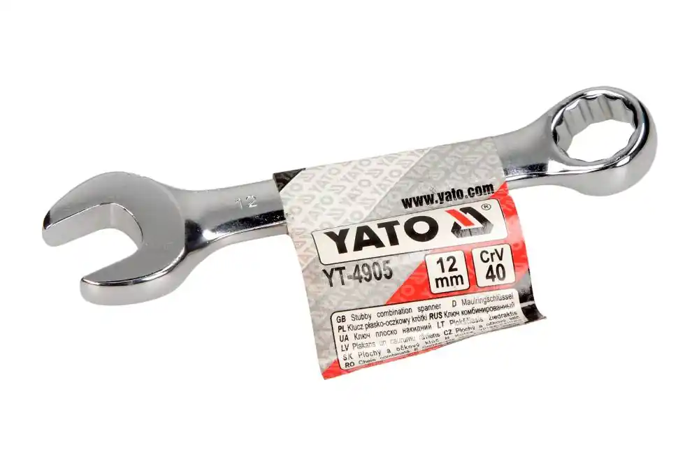 Cheie Combinata Scurta 12Mm YATO Cumpărături sigure