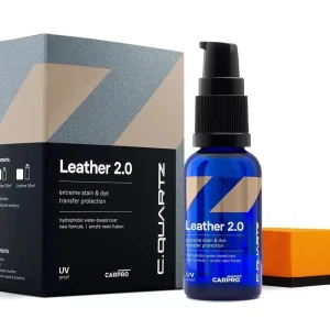 CARPRO CQUARTZ LEATHER 2.0 COAT – PROTECTIE CERAMICA PIELE 50 ML Preț promoțional