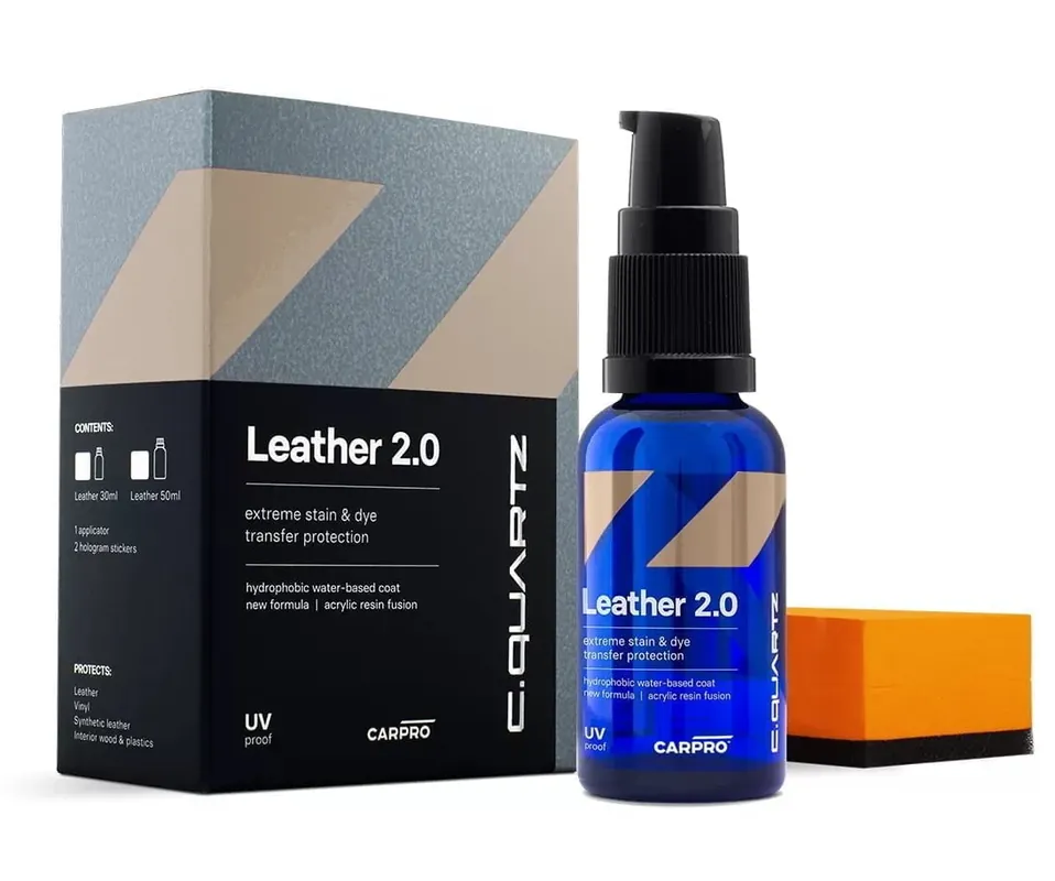 CARPRO CQUARTZ LEATHER 2.0 COAT – PROTECTIE CERAMICA PIELE 50 ML Preț promoțional