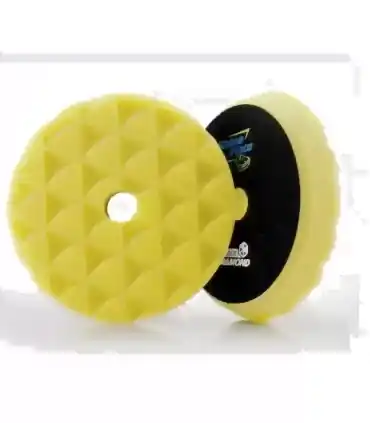 Noutate PAD SPUMA 125-150MM – SHINE MATE 5 INCH FOAM PAD YELLOW DIAMOND – TAIERE MEDIE SPRE MARE