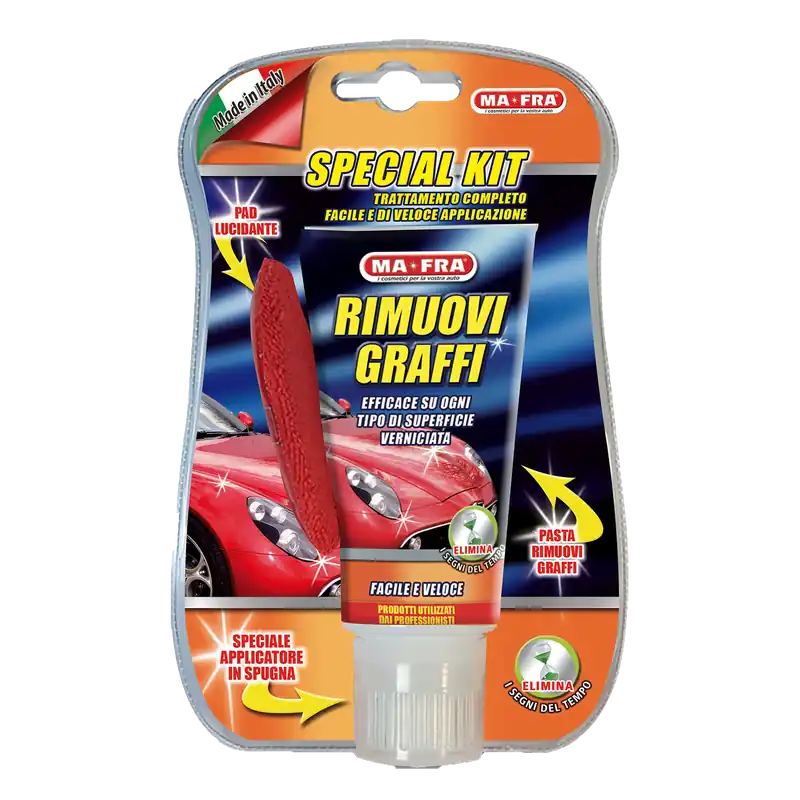 Livrare rapidă MA-FRA RIMUOVI GRAFFI PASTA LUCIU CAROSERIE 100ML