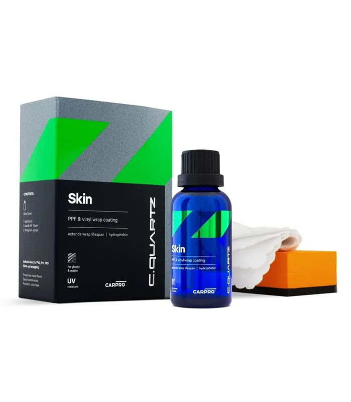 Calitate înaltă CARPRO CQUARTZ SKIN 50ML PPF&VINYL COATING – PROTECTIE CERAMICA PENTRU PPF&VINIL