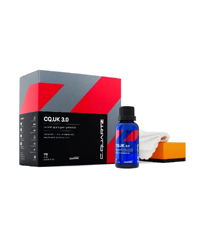 Popular CARPRO CQUARTZ UK 3.0 – PROTECTIE CERAMICA KIT 30 ml