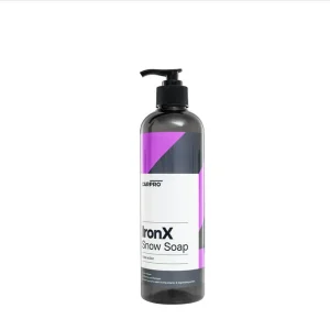 CARPRO IRON. X SNOW SOAP TRIPLE ACTION 500ML – SPUMA PRESPALARE, SAMPON, DEGRESANT, CURATATOR PUTERNIC SI DECONTAMINANT FIER Noutate