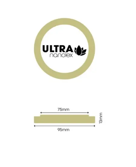 Noutate Nanolex Ultra Cut Pad Burete Polish Super Abraziv 95x13x75mm NXPPAD73