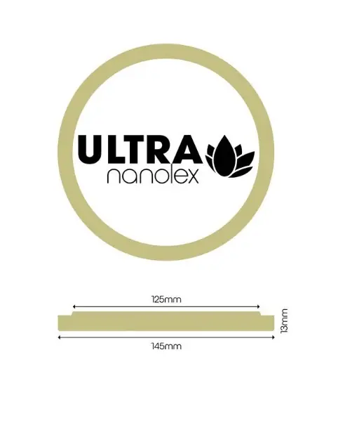 Noutate Nanolex Ultra Cut Pad Burete Polish Super Abraziv 145x13x125mm NXPPAD72
