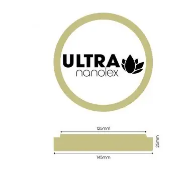 Cumpără online Nanolex Ultra Cut Pad Burete Polish Super Abraziv 145x25x125mm NXPPAD71