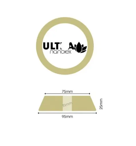 Nanolex Ultra Cut Pad Burete Polish Super Abraziv 95x25x75mm NXPPAD77 Expediere rapidă