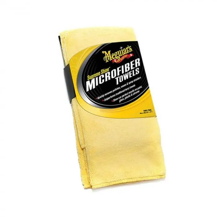 Calitate înaltă Meguiar’s Supreme Shine Microfiber Towel Laveta Microfibra 40x60cm X2010