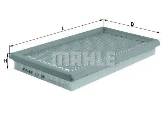 Filtru aer MAHLE ORIGINAL LX 595 MAHLE Bestseller