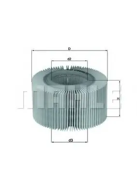 Filtru aer MAHLE ORIGINAL LX 578 MAHLE Bestseller