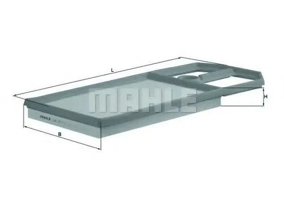 Filtru aer MAHLE ORIGINAL LX 571 1 MAHLE Super ofertă