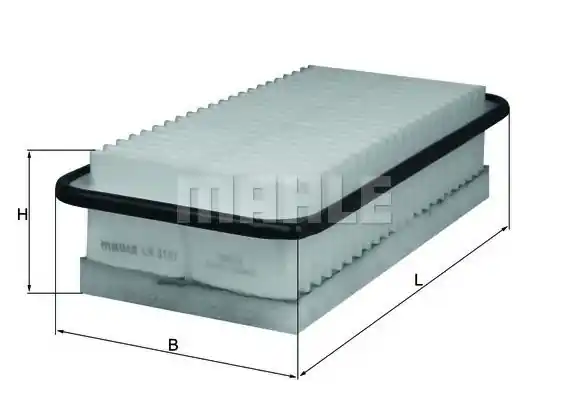 Plată securizată Filtru aer MAHLE ORIGINAL LX 3187 MAHLE