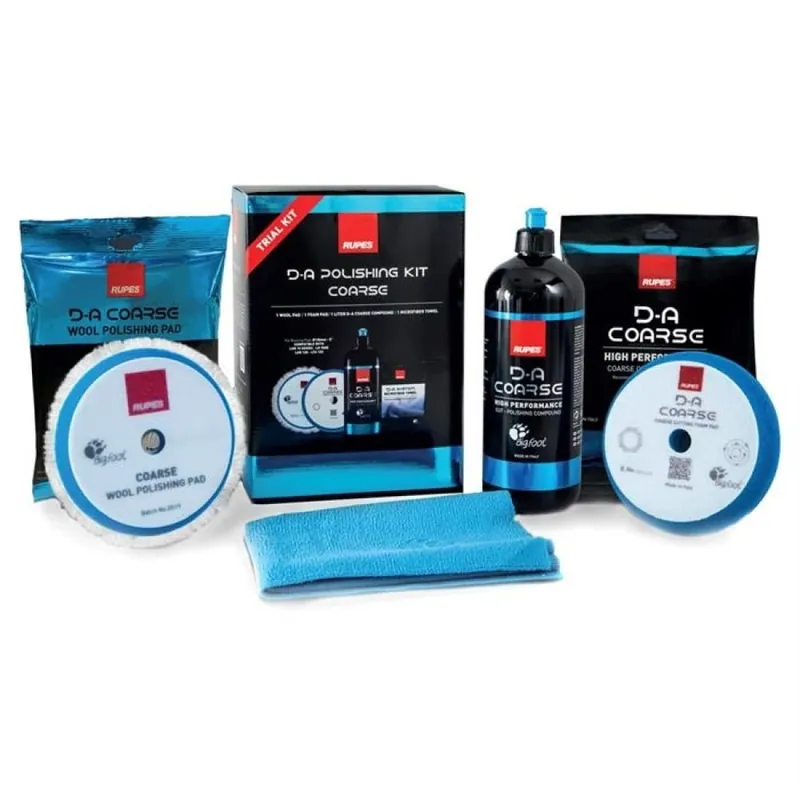 Rupes DA Coarse High Performance Polishing Compound Kit Polish Auto RU-9.COARSE180KIT Ofertă limitată