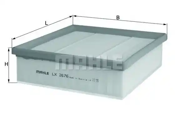 Expediere rapidă Filtru aer MAHLE ORIGINAL LX 2676 MAHLE