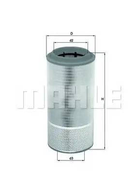 Retur gratuit Filtru aer MAHLE ORIGINAL LX 2109 MAHLE