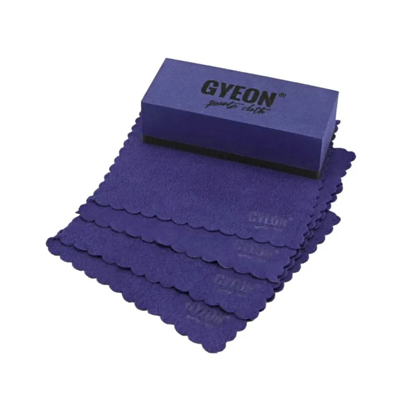 Gyeon Set 4 Lavete Piele Intoarsa & Burete Aplicator GYAPPKIT Reducere