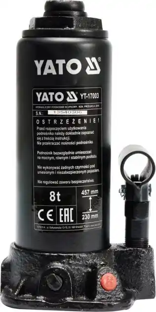 Cric Hidraulic 8T YATO Ofertă limitată