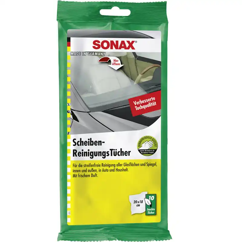Sonax Servetele Umede Curatare Geamuri 10buc SO415000 Comandă acum