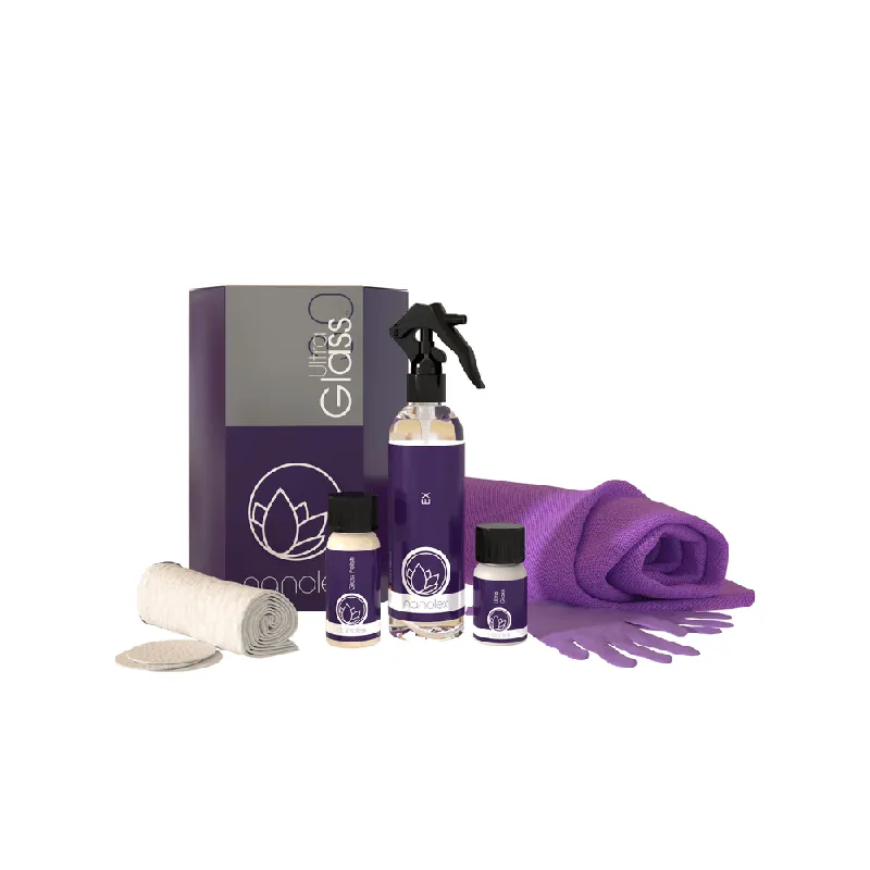 Ofertă Nanolex Ultra Glass Kit Tratament Hidrofob Geamuri 30ml NXULGB01