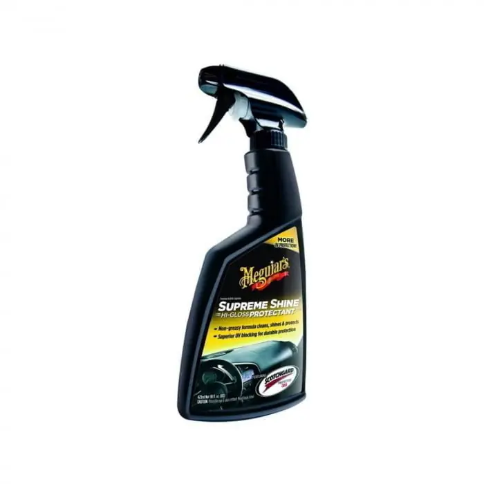 Cel mai bun preț Meguiar’s Supreme Shine Protectant Solutie Curatare Plastic & Cauciuc 473ML G4016