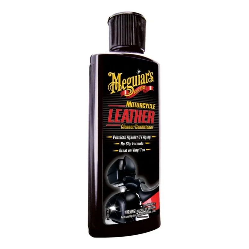 Meguiar’s Motorcycle Leather Solutie Curatare & Hidratare Piele Motocicleta 177ML MC20306 Preț redus