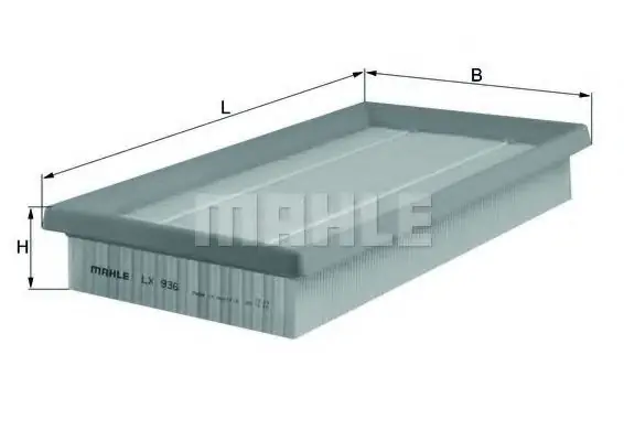 Bestseller Filtru aer MAHLE ORIGINAL LX 936 MAHLE