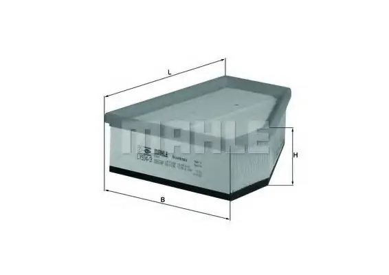 Filtru aer MAHLE ORIGINAL LX 934 3 MAHLE Transport gratuit