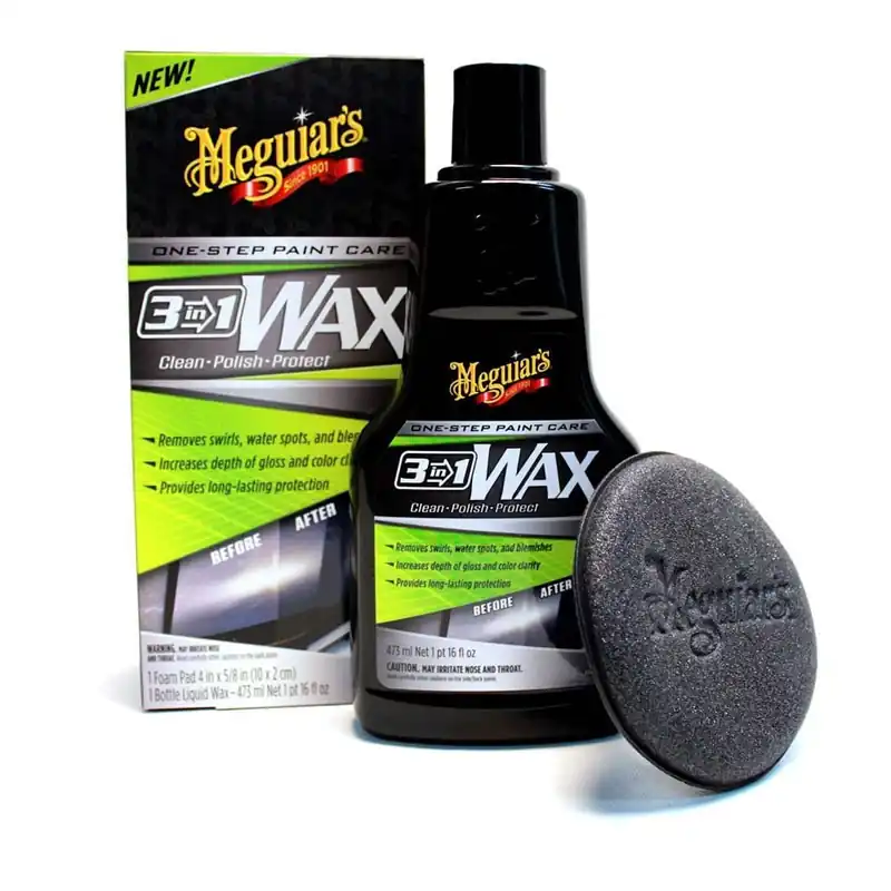 Meguiar’s 3 in 1 Wax Ceara Auto Lichida 473ML G191016 Livrare rapidă