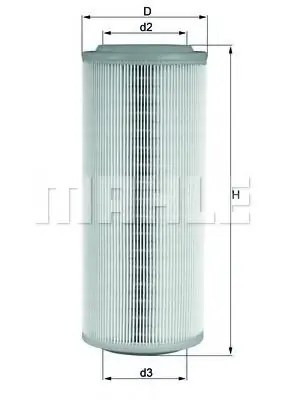 Vezi acum Filtru aer MAHLE ORIGINAL LX 855 MAHLE