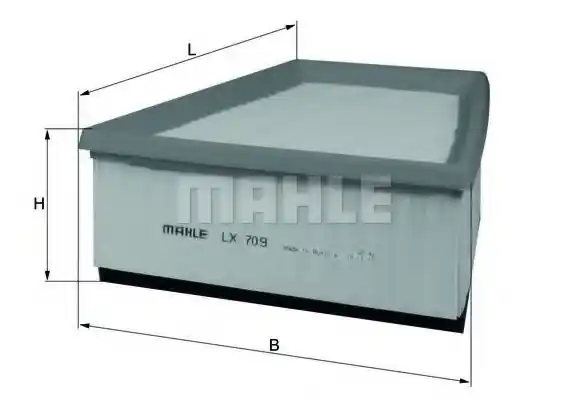 Popular Filtru aer MAHLE ORIGINAL LX 709 MAHLE