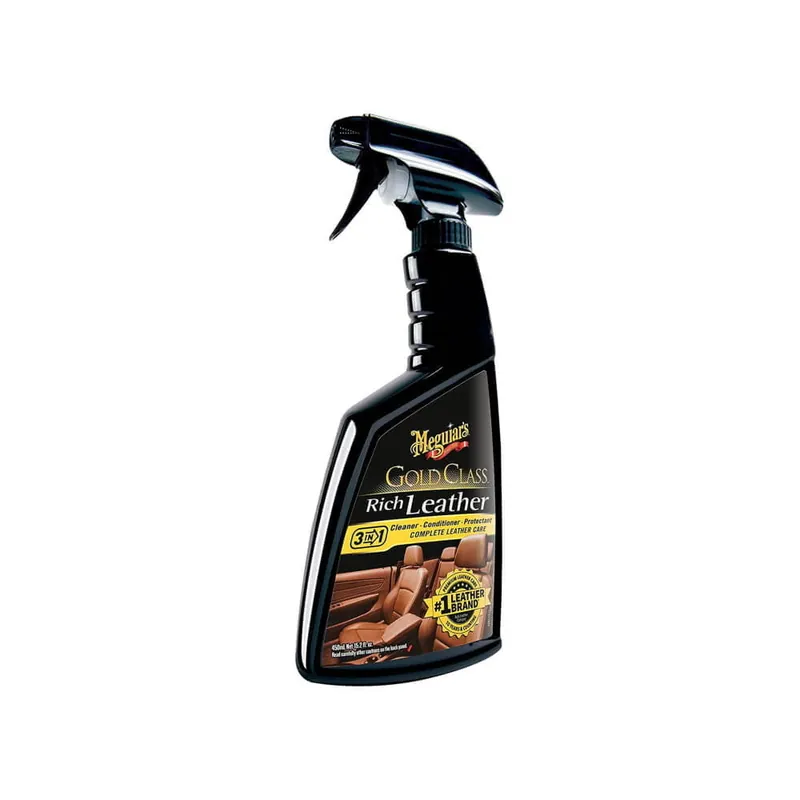 Preț mic Meguiar’s Rich Leather Spray Solutie Curatare & Hidratare Piele 450ML G10916