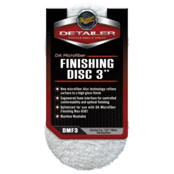 Meguiar’s Da Microfiber Set 2 Discuri Polish Finish Microfibra 7,62cm DMF3 Preț promoțional