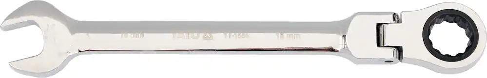 Ofertă limitată Cheie Combinata Cu Clichet Si Cap Flexibil 18Mm YATO