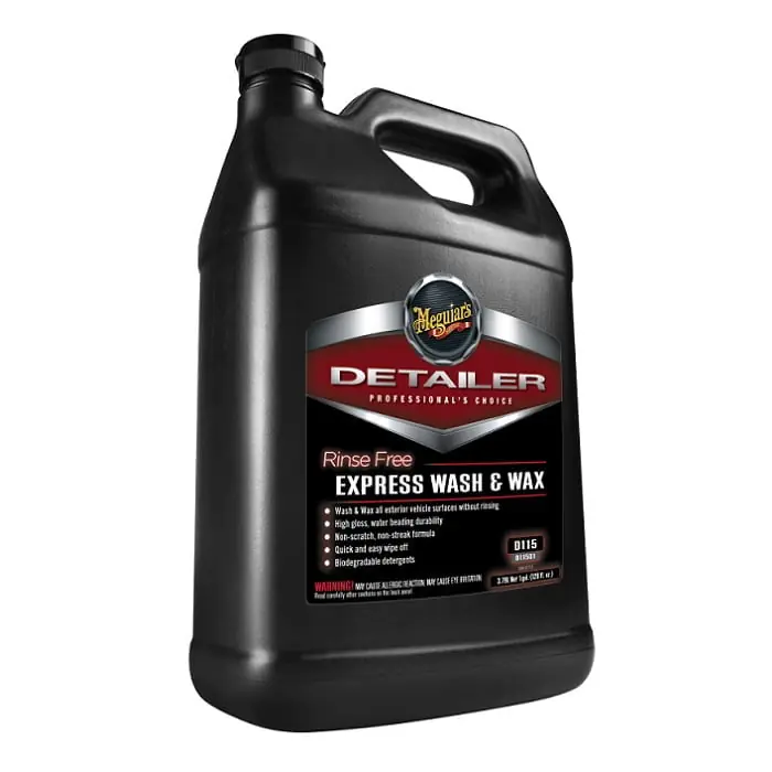 Cumpără acum Meguiar’s Rinse Free Express Wash and Wax Sampon Auto Fara Limpezire 3,78L D11501