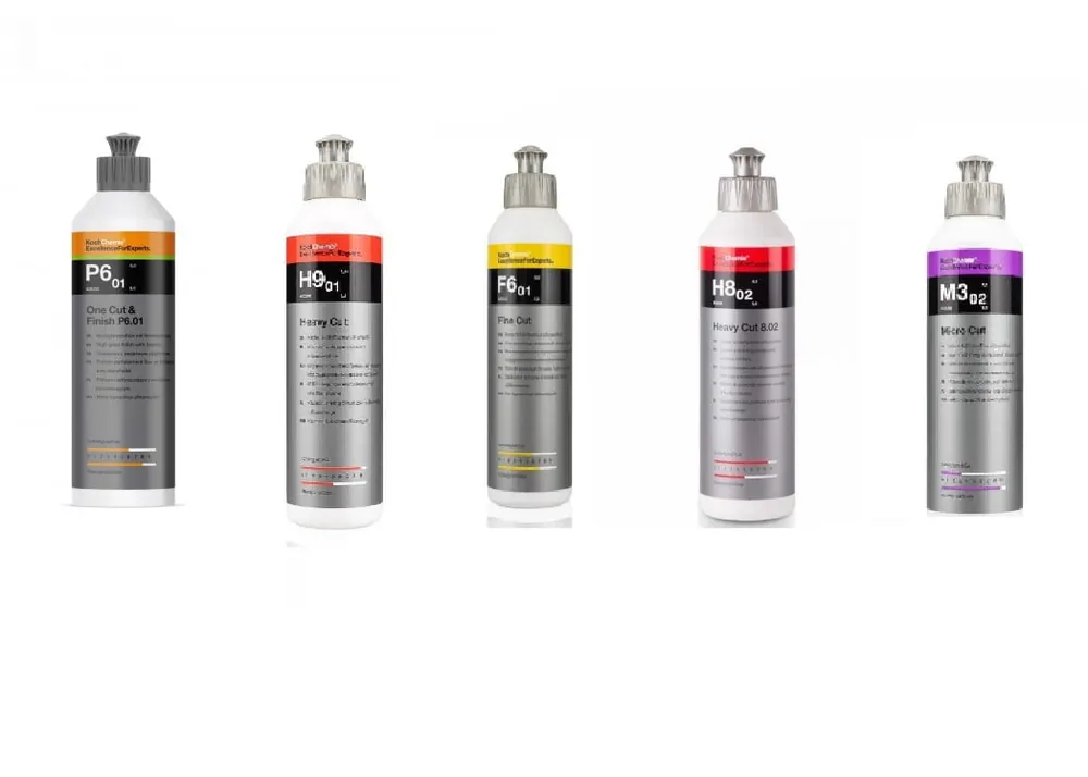 Koch Chemie Pachet 5 Paste Polish 250 ML Bestseller