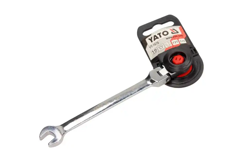 Popular Cheie Combinata Cu Clichet Si Cap Flexibil 10Mm YATO