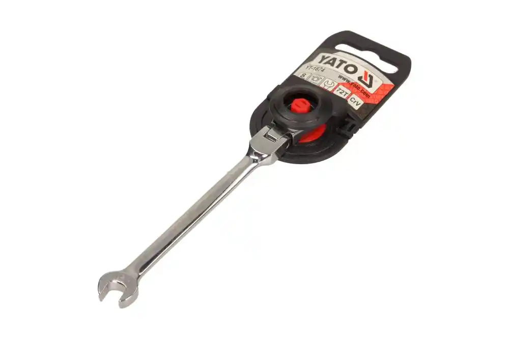 Cheie Combinata Cu Clichet Si Cap Flexibil 8Mm YATO Ofertă