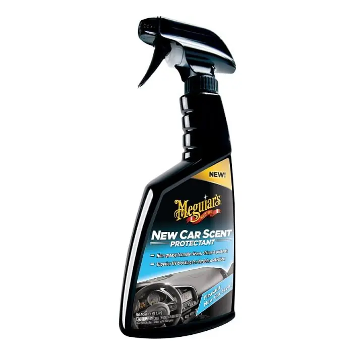 Calitate înaltă Meguiar’s New Car Scent Protectant Solutie Curatare & Intretinere Plastic 473ML G4216