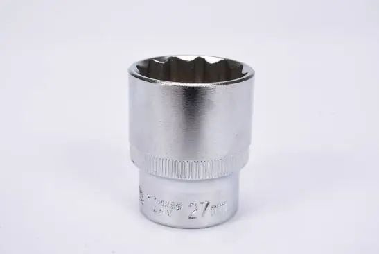 Calitate înaltă Cheie Tubulara Bihexagonala 27Mm, 1 2 YATO