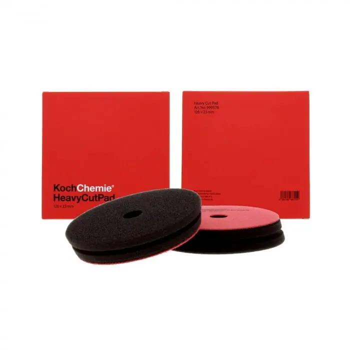 Bestseller Koch Chemie Heavy Cut Pad Burete Polish Abraziv Rosu 126MM 999578