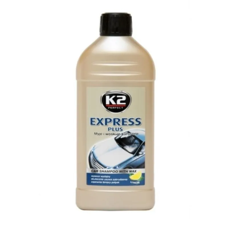 Retur ușor K2 Express Plus Sampon Auto Cu Ceara 500ML