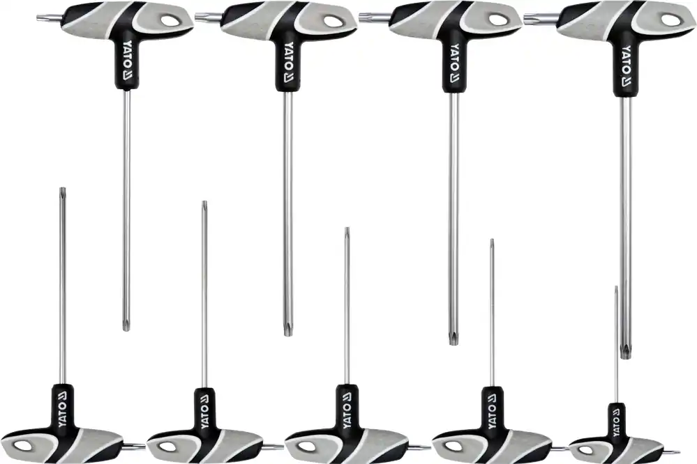 Chilipir Set Torx Cu Maner Tip T , 9 Piese YATO