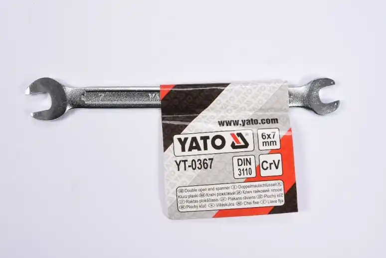 Cheie Fixa Satinata 6X7Mm YATO Ofertă exclusivă