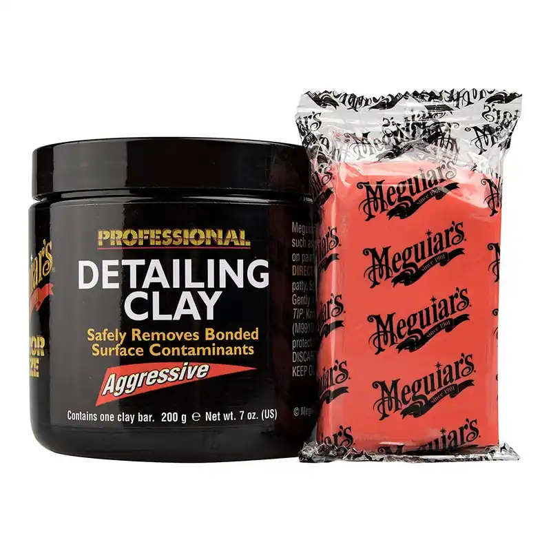 Nu rata Meguiar’s Detailing Clay Aggressive Argila Decontaminare Dura 200GR C2100