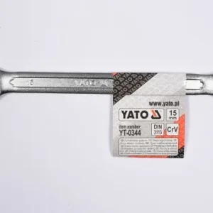 Calitate înaltă Cheie Combinata Satinata 15Mm YATO