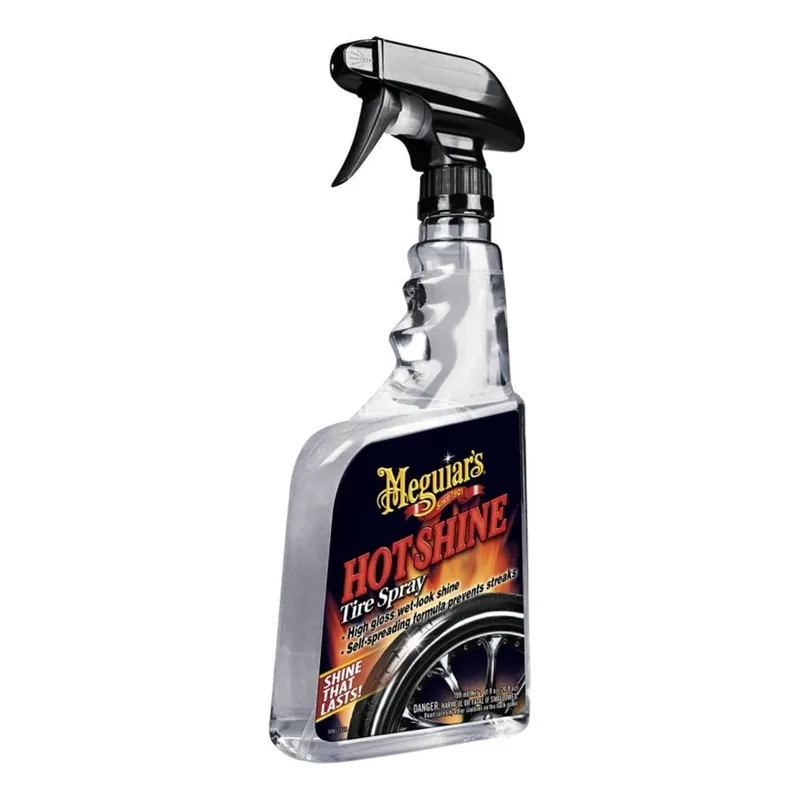 Meguiar’s Hot Shine Tire Spray Solutie Protectie Anvelope 710ML G12024 Cumpără online