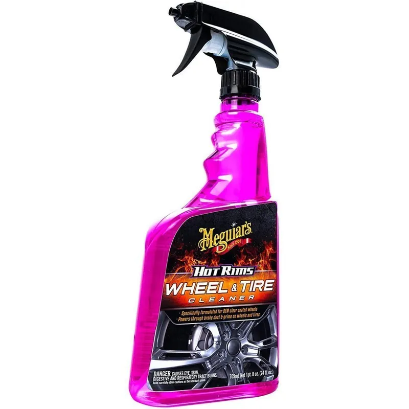 Lichidare de stoc Meguiar’s Hot Rims All Wheel Cleaner Solutie Curatat Jante 473ML G9524