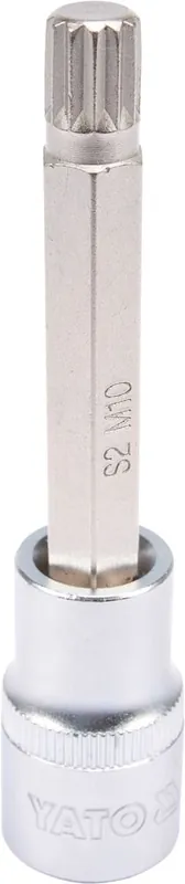 Super ofertă Bit Spline Cu Adaptor 1 2 , M10, 100Mm YATO